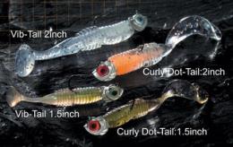 ROCKY FLY Curly Dot-Tail 1.5inch