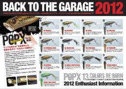 POPX (BACK TO THE GARAGE 2012 LIMITED MODEL)